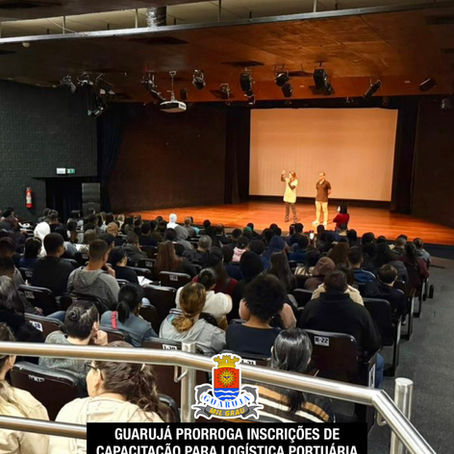 Guarujá prorroga para segunda-feira (13) inscrições de Capacitação Logística Portuária