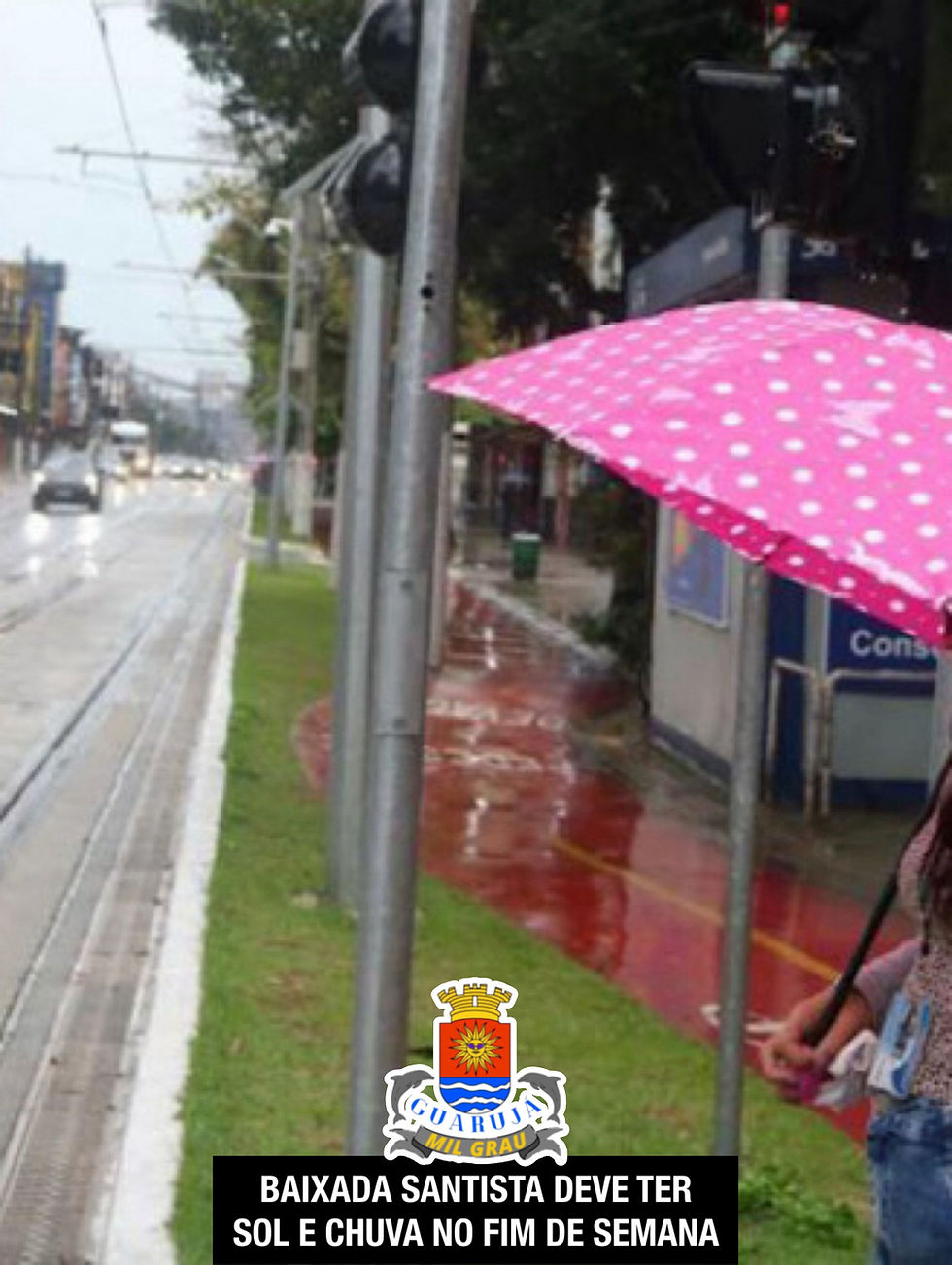 BAIXADA SANTISTA DEVE TER SOL E CHUVA NO FIM DE SEMANA