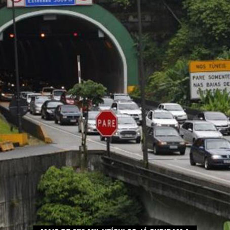 Mais de 270 mil veículos já subiram a serra em direção à Capital