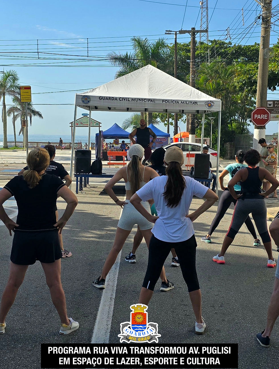 Programa Rua Viva transformou Av. Puglisi em espaço de lazer, esporte e cultura