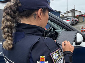 Patrulha Maria da Penha promove ação sobre violência doméstica neste fim de semana