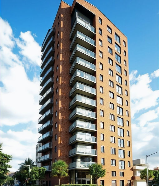 THE OUTSIDE IMAGE OF A TALL BUT MODERN A