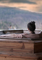 couples wine bath