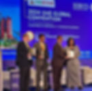 Being felicitated as a Speaker at 2024 UAE Global Convention at Hotel Grand Hyatt, Abu Dhabi