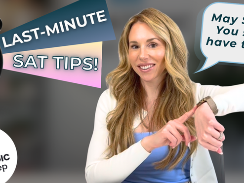 10 Last-Minute Tips to Get Ready for the May SAT