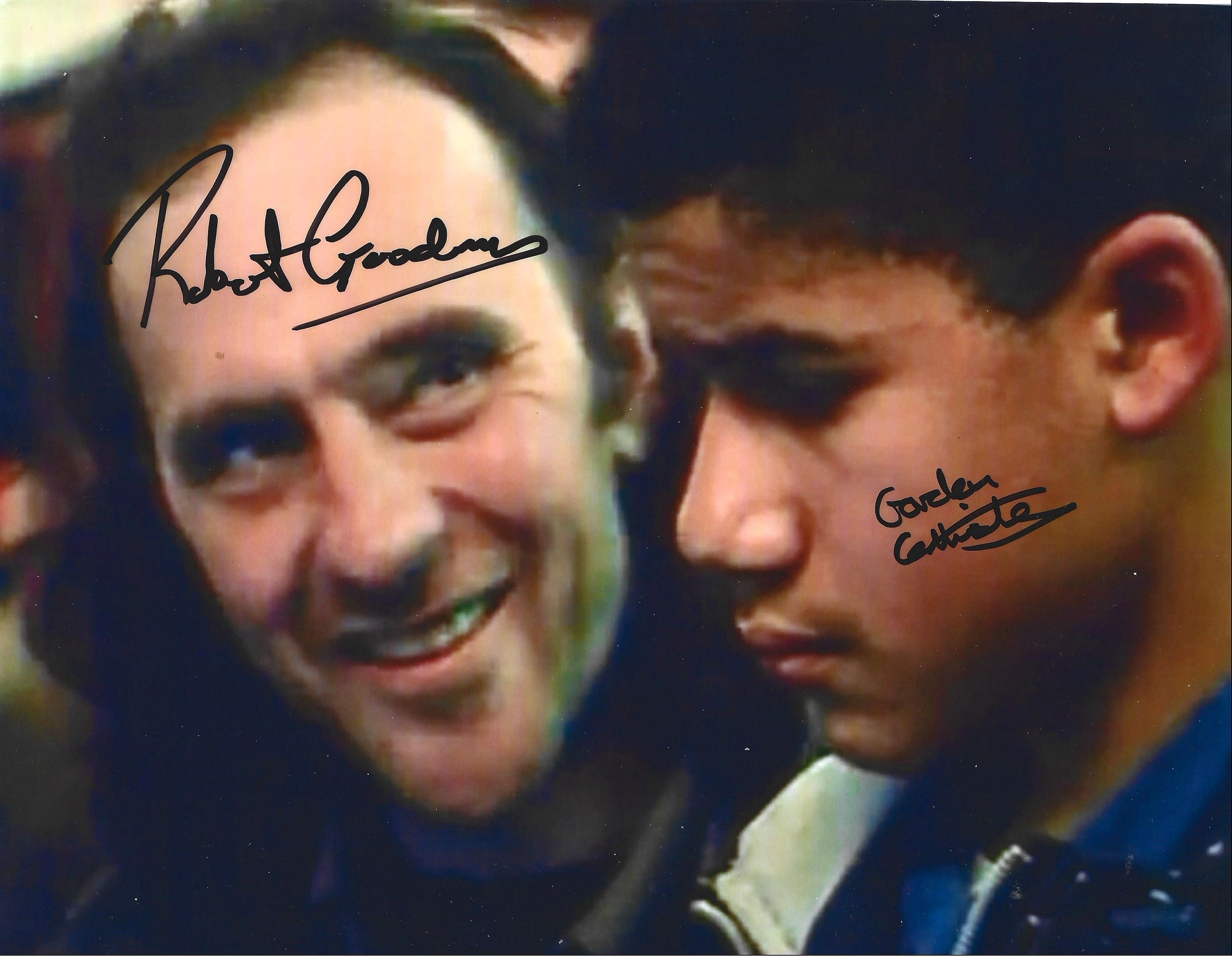Robert Goodman & Gordon Calliste - Signed 10x8 Photograph