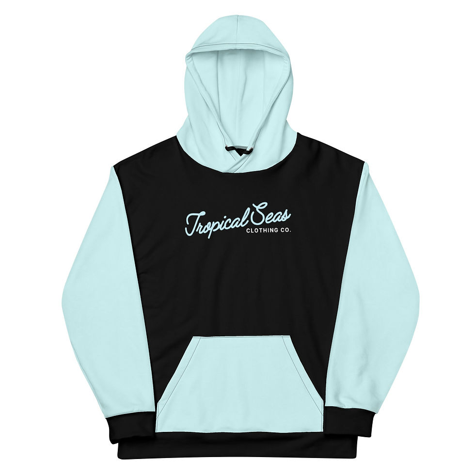 Thumbnail: Bahama Blue Two-Tone Tropical Seas Hoodie