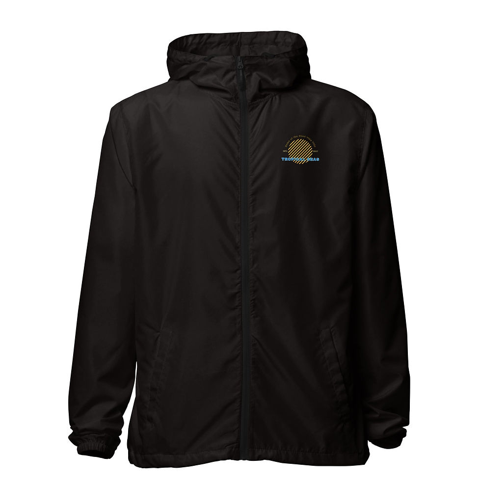 Thumbnail: Lightweight zip up Sunny Slice windbreaker