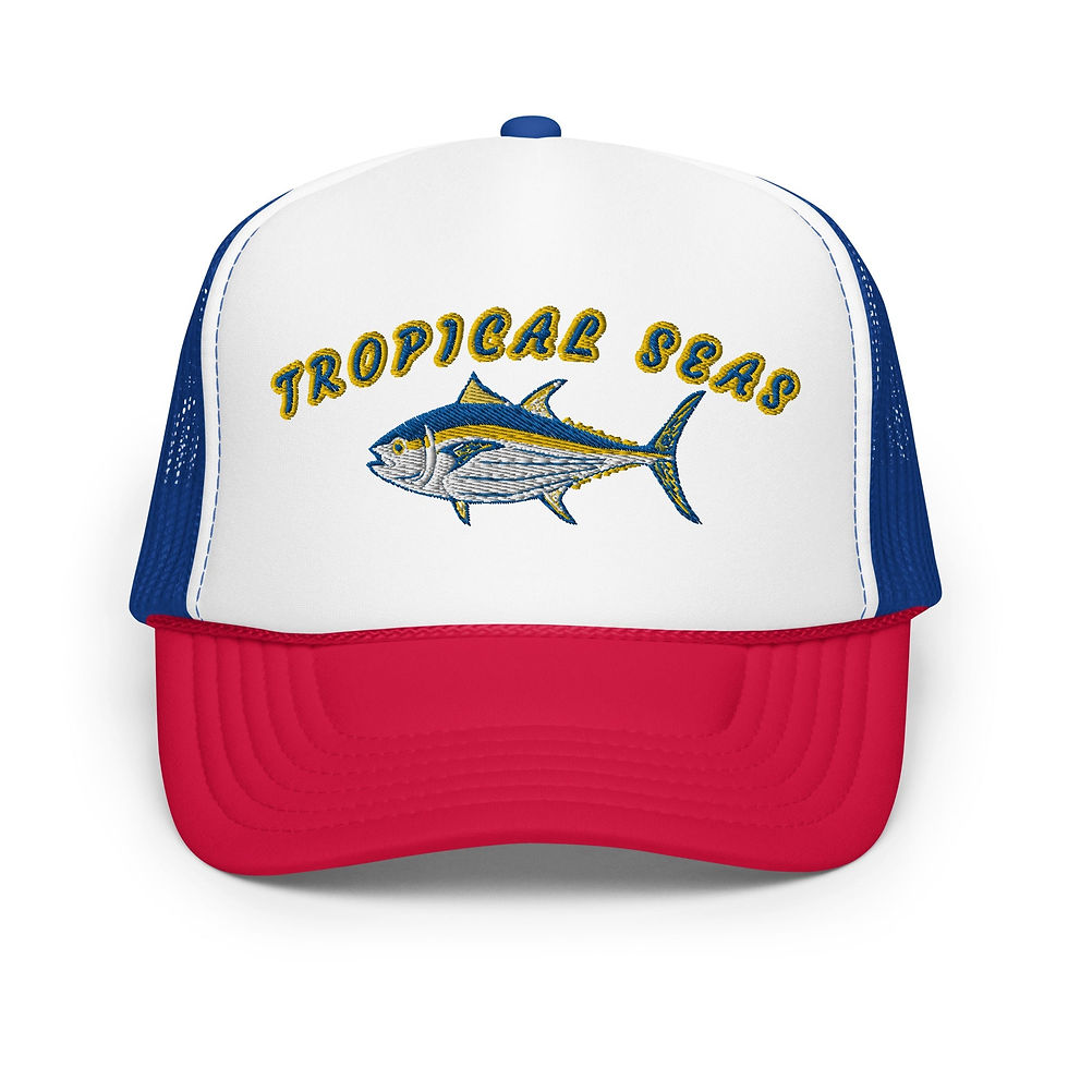 Thumbnail: Tropical Seas Tuna Foam trucker hat