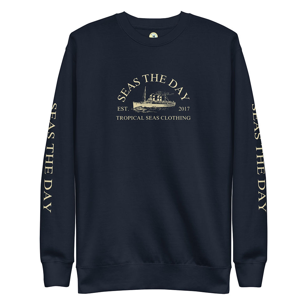 Thumbnail: Seas The Day Ship Premium Sweatshirt