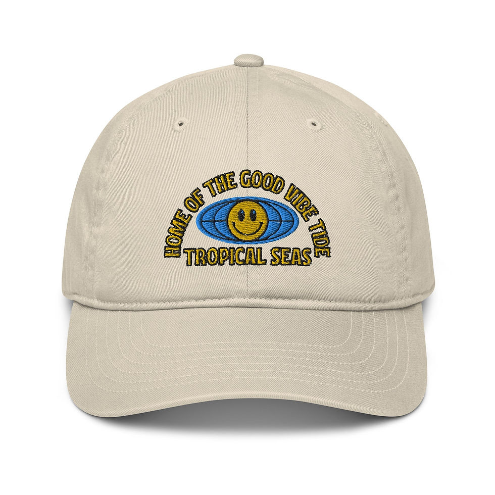 Thumbnail: World Wide Good Vibes Organic dad hat