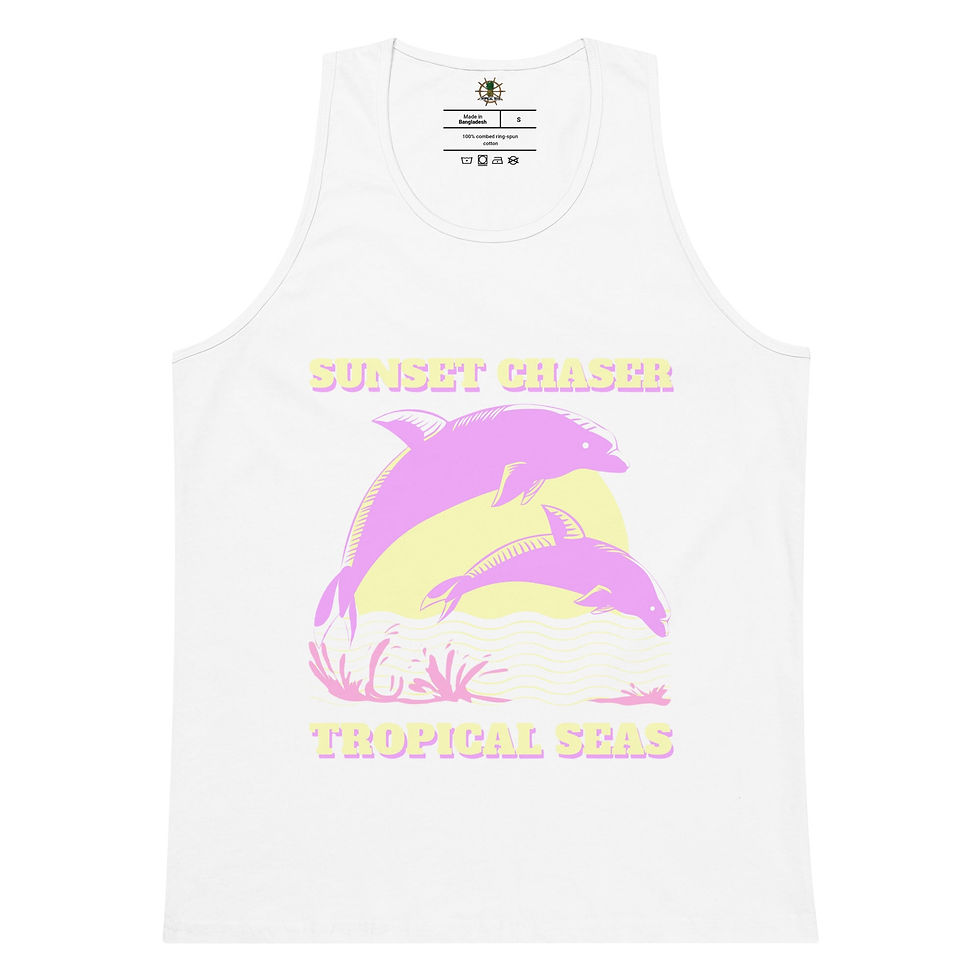 Thumbnail: Men’s Premium Sunset Chaser Tank Top