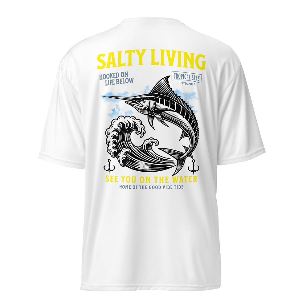 Thumbnail: Salty Living Performance Fishing T-shirt