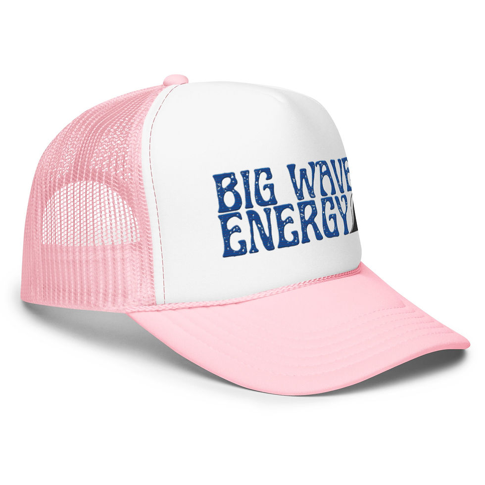 Thumbnail: Big Wave Energy Foam Trucker Hat