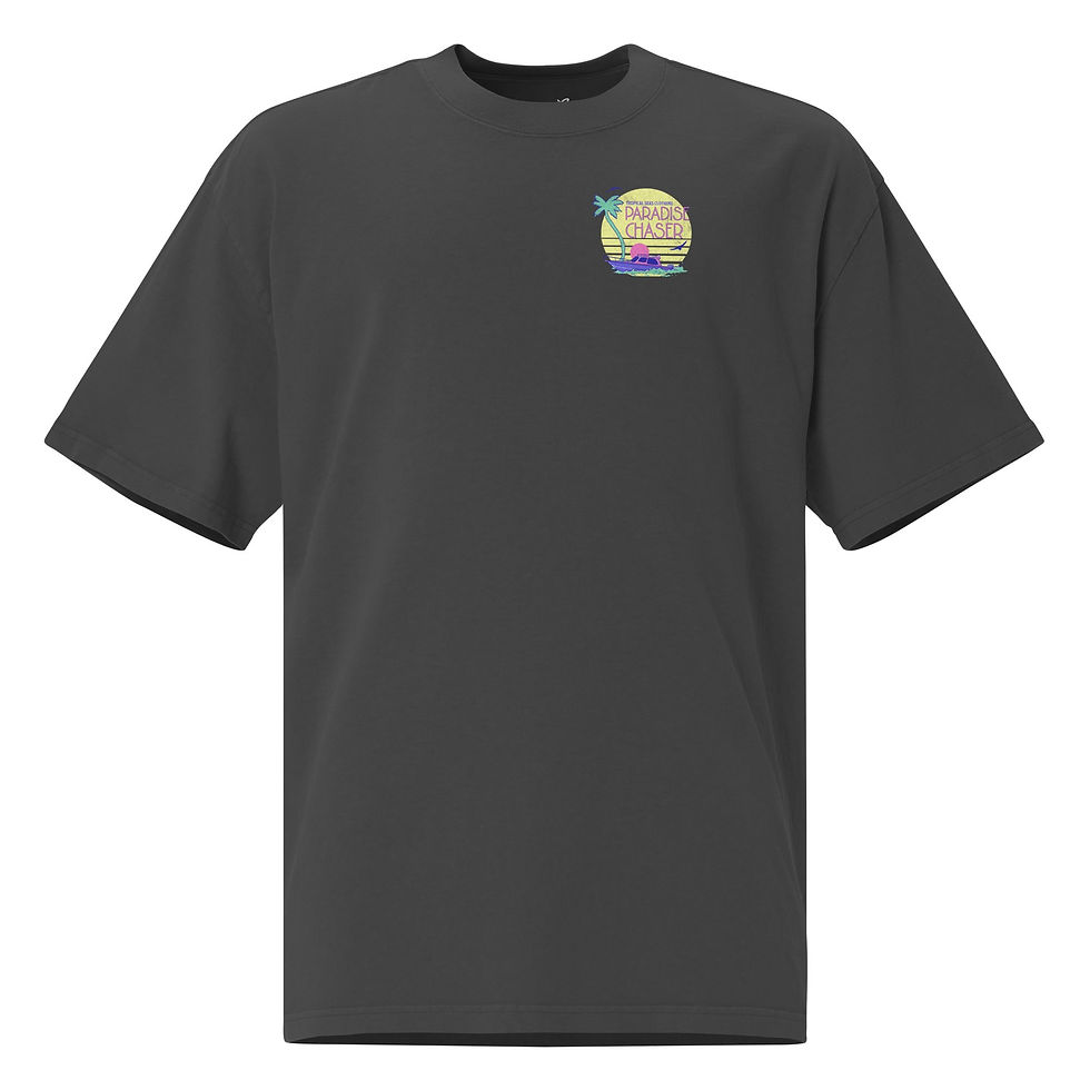 Thumbnail: Oversized Paradise Chaser faded t-shirt