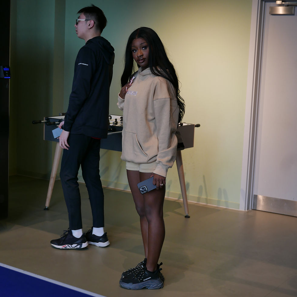 Thumbnail: Maxims Cozy All Beige Hoodie