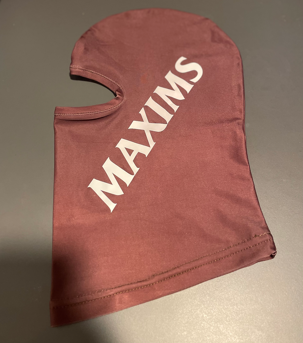 Maxims Brown Ski Mask