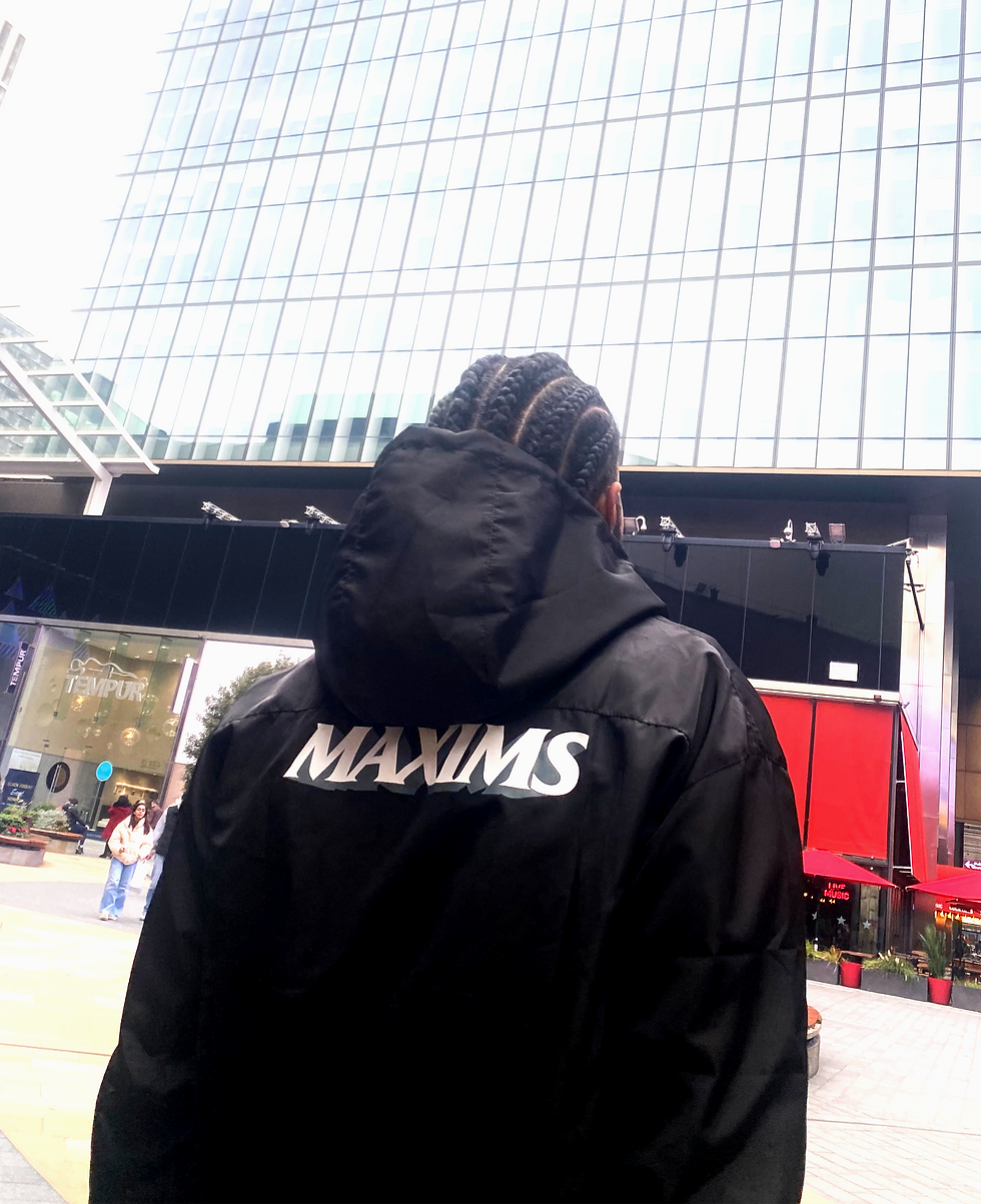 Thumbnail: Maxims Windracer Black Jacket