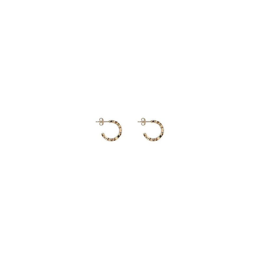Versace Gold Brass Earrings