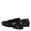 תמונה ממוזערת: Dolce & Gabbana Blue Logo Cotton Loafers Formal Dress Shoes