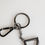 תמונה ממוזערת: Dolce & Gabbana Silver Brass DG Logo Metal Keychain Holder Men Keyring