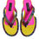 תמונה ממוזערת: Dolce & Gabbana Multicolor Rhinestone Flip Flop Flat Sandals Shoes
