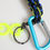 תמונה ממוזערת: Dolce & Gabbana Multicolor Polyester Tape String DG Logo Keychain Keyring
