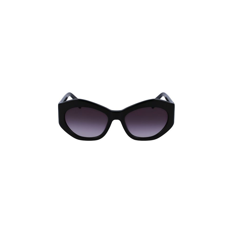 Liu Jo Black Acetate Women Sunglass