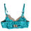 תמונה ממוזערת: Dolce & Gabbana Green Floral Lace Silk Non Wire Bra Underwear