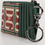תמונה ממוזערת: Dolce & Gabbana Green Calf Leather Logo Print Monogram Card Holder Wallet