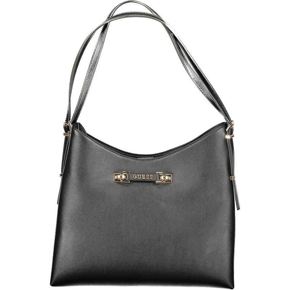 Guess Jeans Black Polyethylene Women Handbag