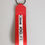 תמונה ממוזערת: Dolce & Gabbana Red Logo Polyester Silver Brass Holder Keychain Men Keyring