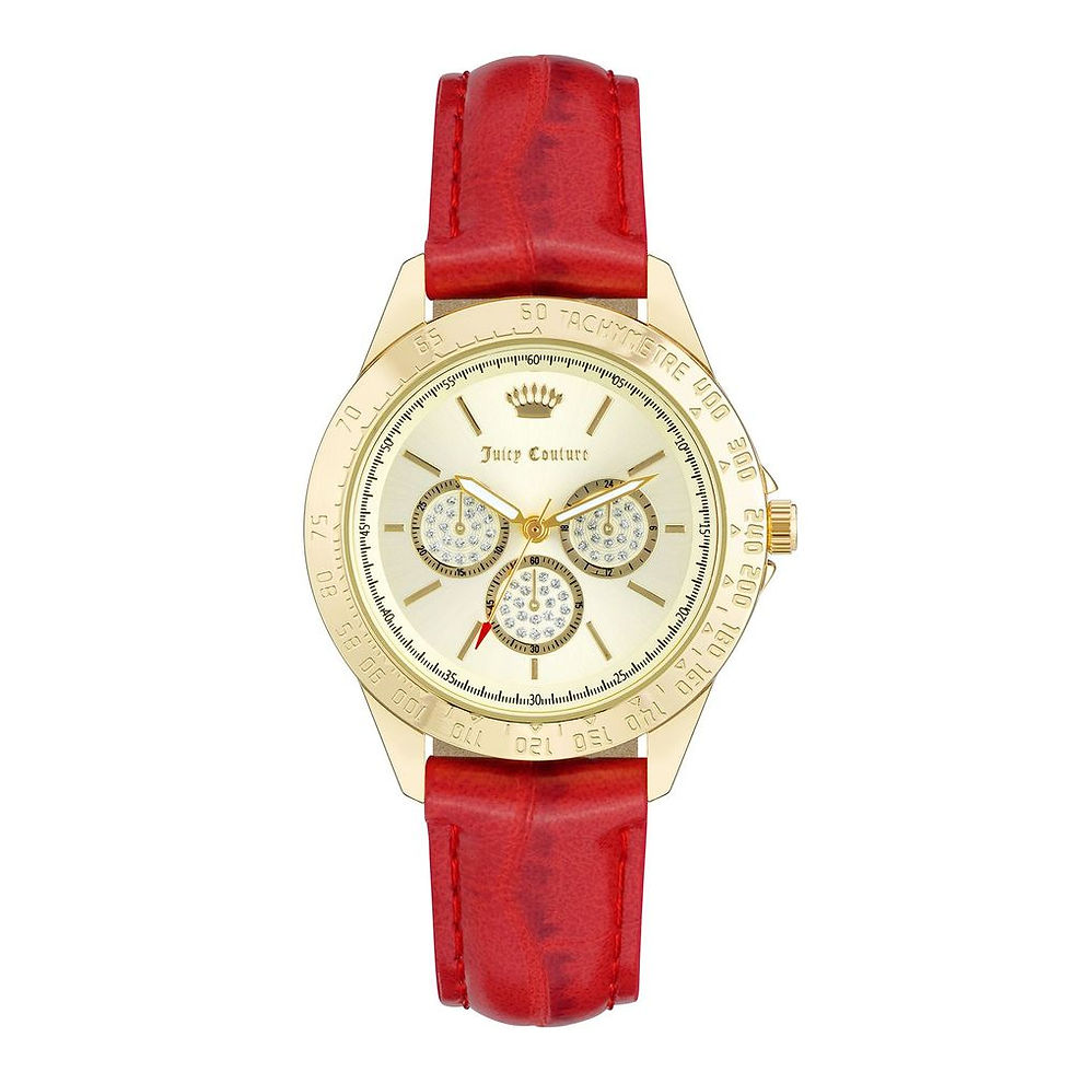 Juicy Couture Multicolor Plastic Dress Watch