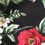 תמונה ממוזערת: Dolce & Gabbana Black Floral Cotton Dress Formal Trouser Pants