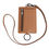 תמונה ממוזערת: Dolce & Gabbana Dark Brown Leather Lanyard Logo Card Holder Men Wallet