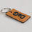 תמונה ממוזערת: Dolce & Gabbana Brown Leather Logo Metal Ring Keychain Holder Men Keyring