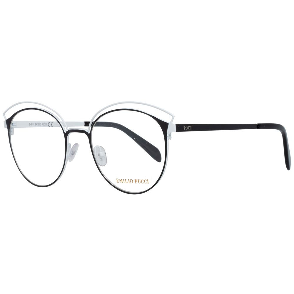 Emilio Pucci Black Metal Glasses (Frames)