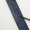 תמונה ממוזערת: Dolce & Gabbana Black Blue DG Logo Silver Metal Buckle Belt