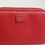 תמונה ממוזערת: Dolce & Gabbana Red Leather Zip Around Logo Plaque Men Coin Purse Wallet