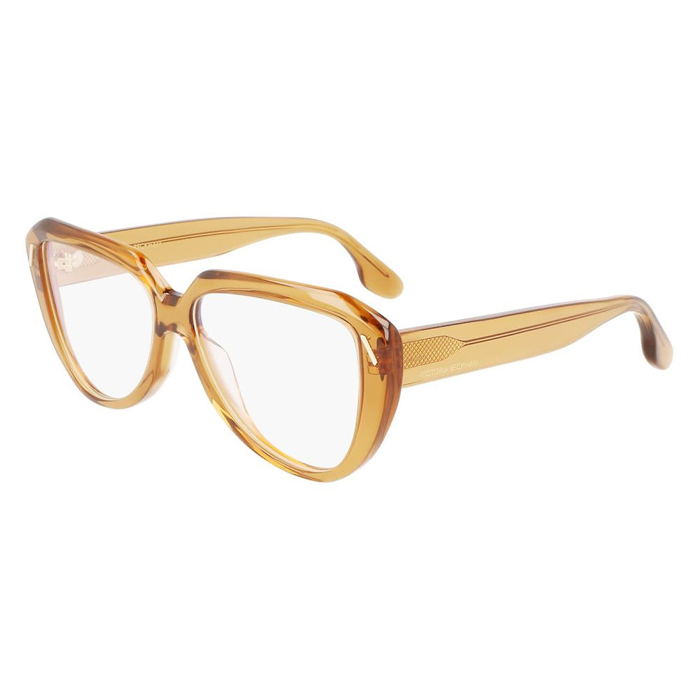 Victoria Beckham Brown Acetate Glasses (Frames)