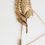 תמונה ממוזערת: Dolce & Gabbana Gold Tone Leaf 925 Sterling Silver Crystal Chain Brooch