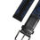 תמונה ממוזערת: Dolce & Gabbana Black Blue DG Logo Silver Metal Buckle Belt