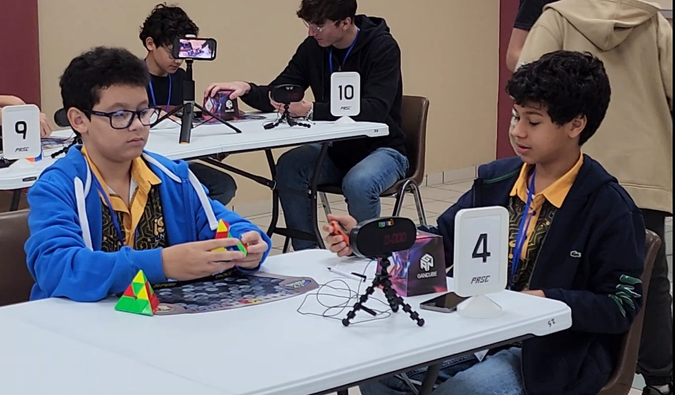 CSI brilla en el Puerto Rico Open Cubing 2026