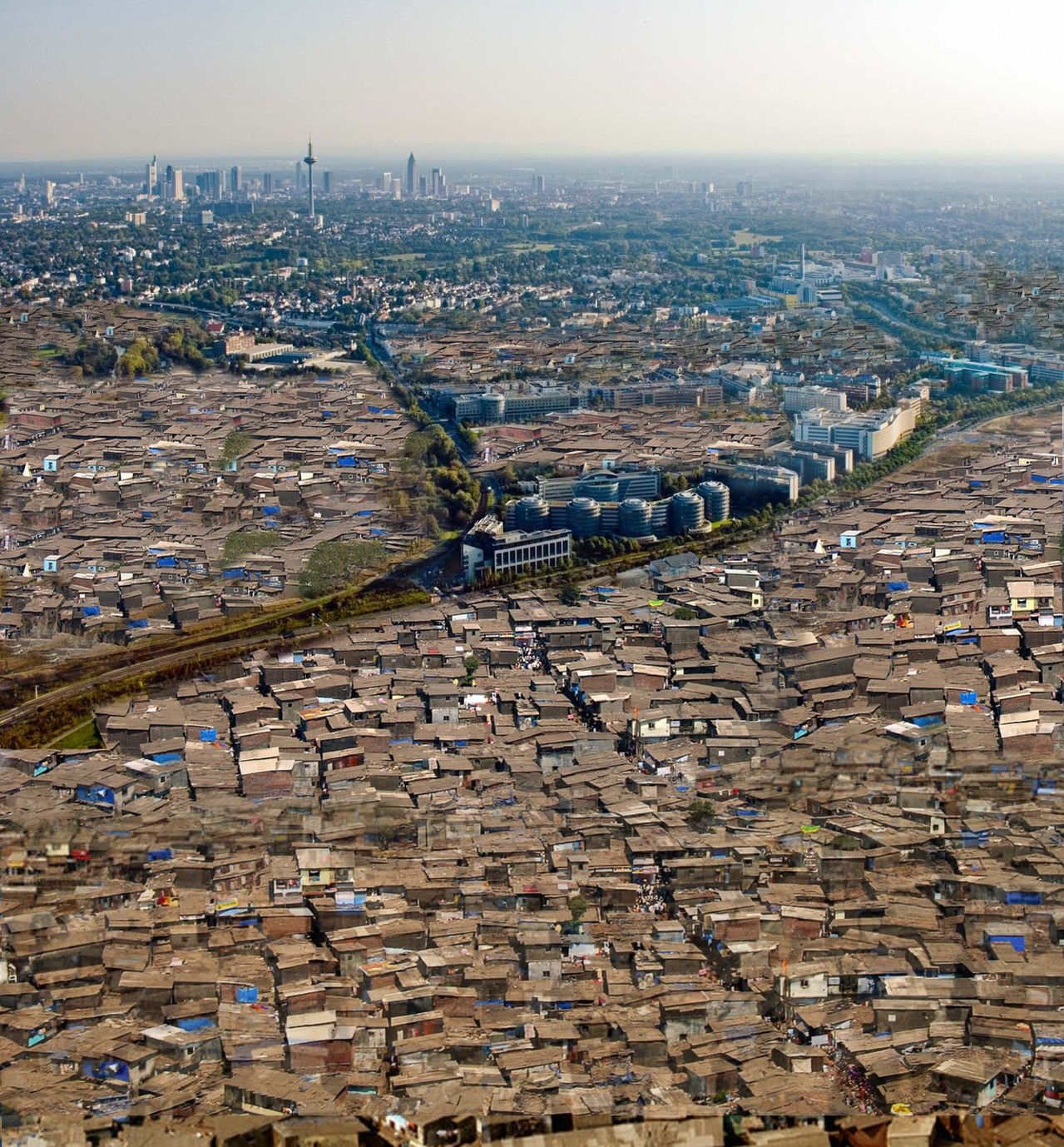 Frankfurt intensification. Scenario planning