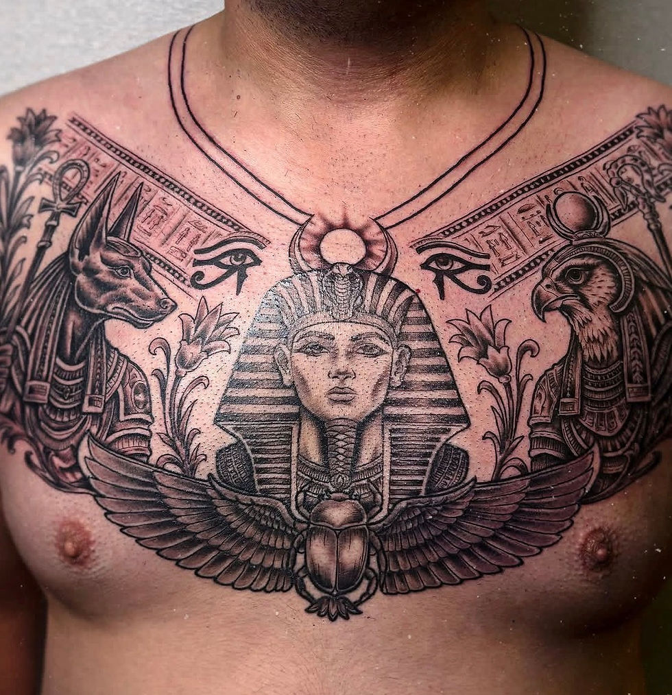 egyption tattoo roman