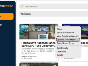 Presenting A Project in Kiosk Mode