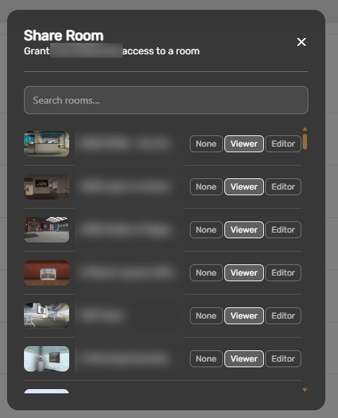 manage access form