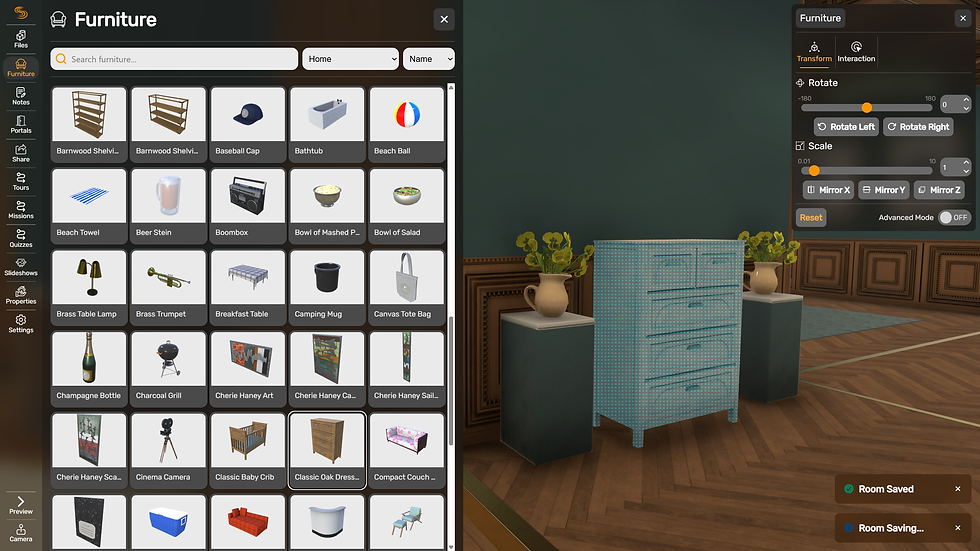 Adding a dresser to our space
