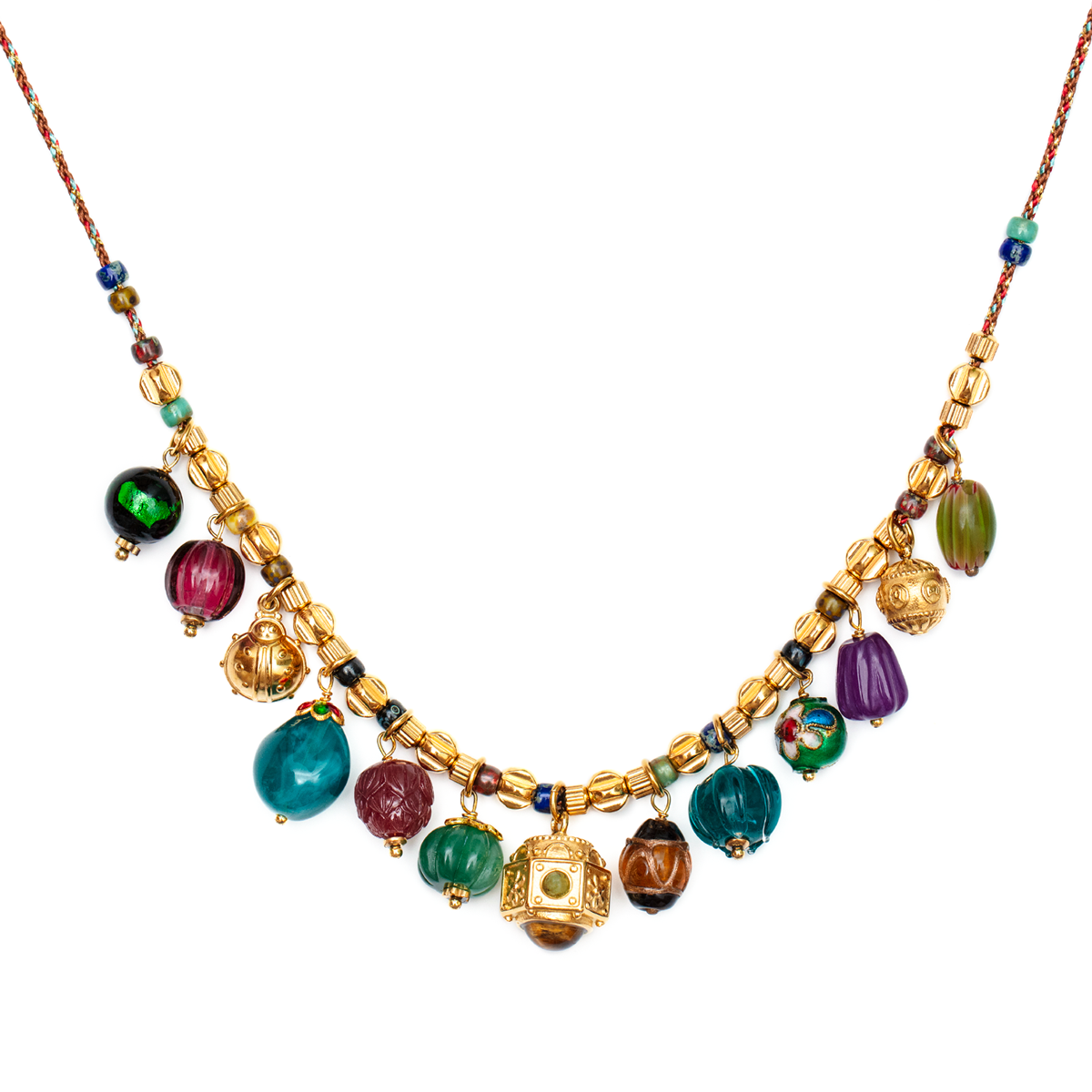 Colar Balangandã - charms necklace