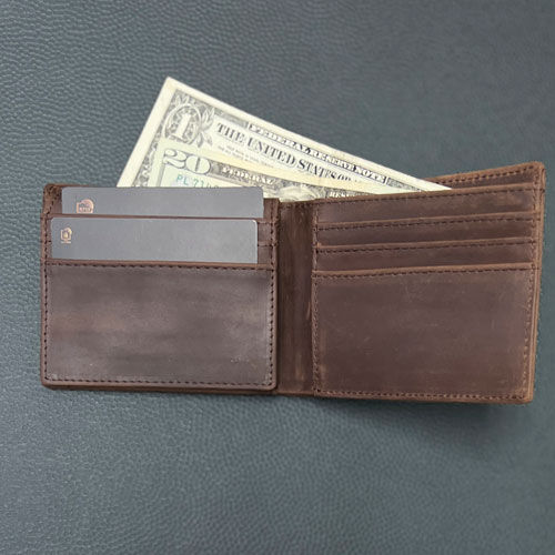 Thumbnail: Burnished Cross Wallet